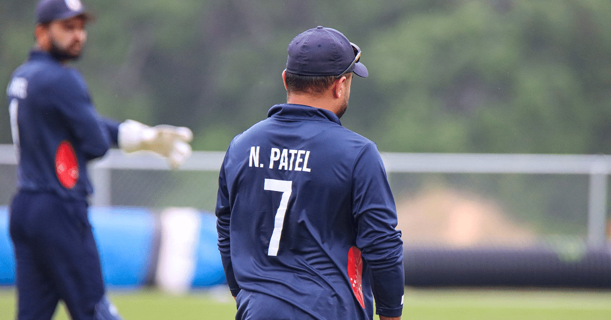 India-born USA Spinner Nisarg Patel