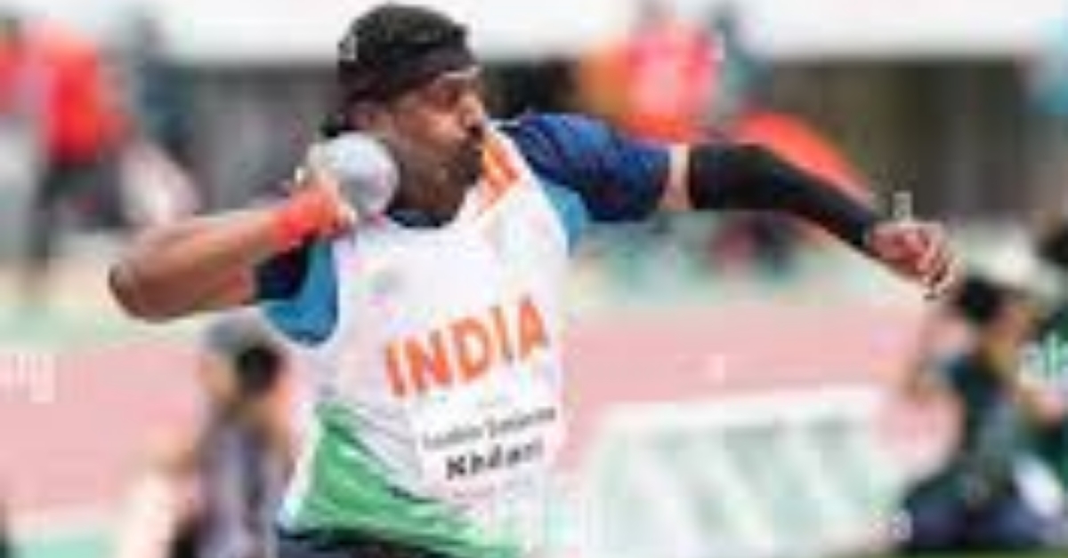 Sachin Sarjerao Khilari: Indian Athletics