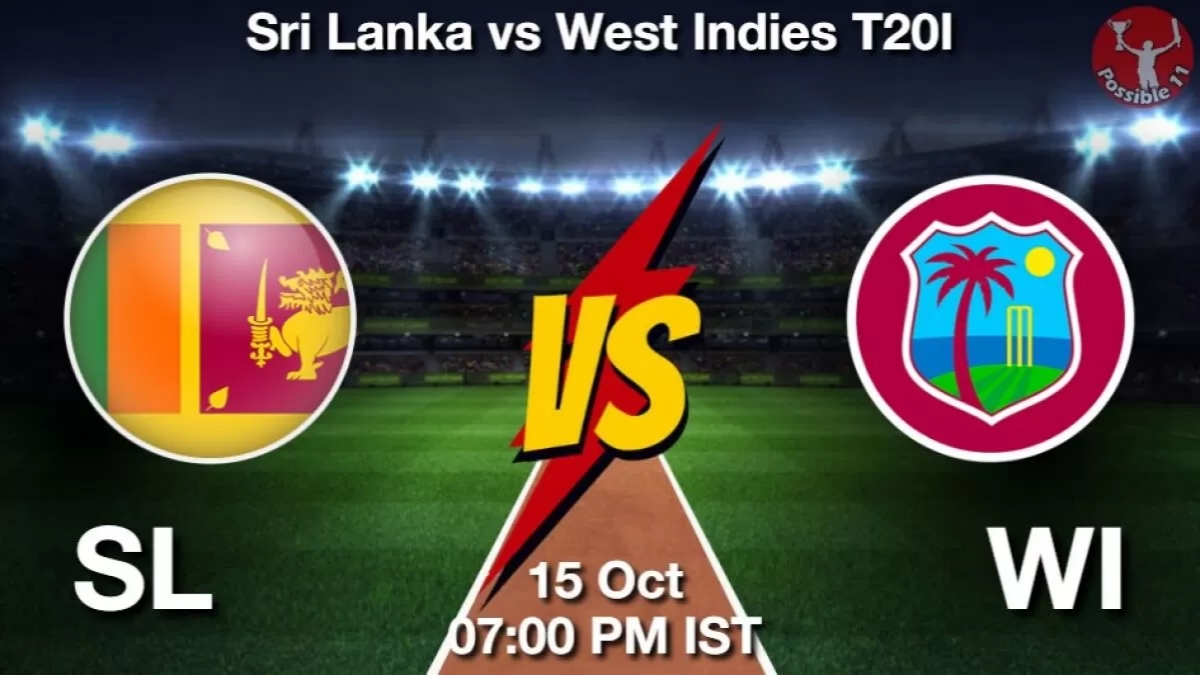 The second T20I:West Indies & Sri Lanka